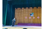林東會長率隊出席該校2019年藝術節“繽紛色彩·書畫飄香”迎新年師生書畫展